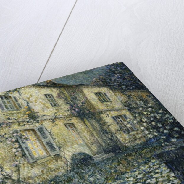 The Summer House; La Maison d'Ete by Henri Eugene Augustin Le Sidaner