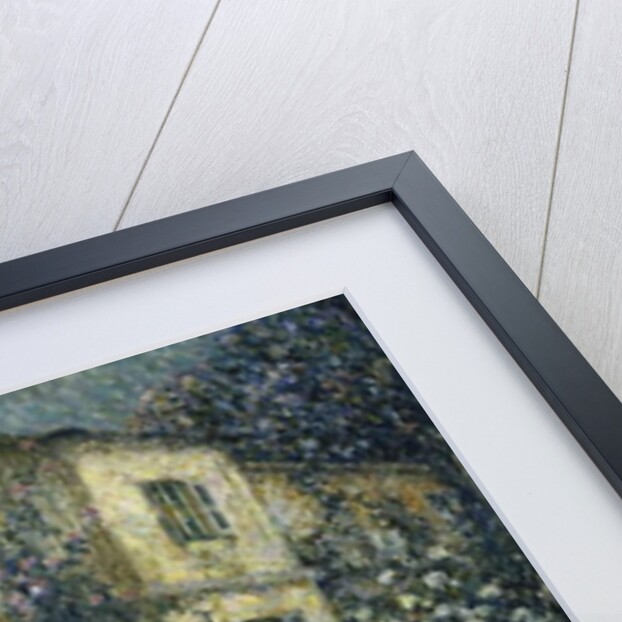 The Summer House; La Maison d'Ete by Henri Eugene Augustin Le Sidaner