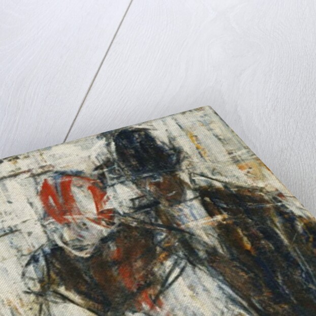 Man and Woman; Mann und Madchen, 1917 by Christian Rohlfs