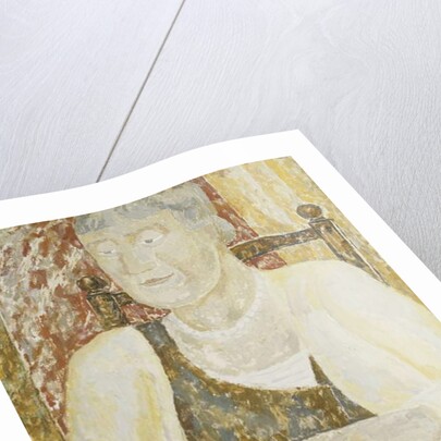 Portrait of Mrs Ody holding a Book by Jessica Stewart Dismorr
