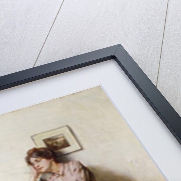 Arranging the Lilac, 1906 by Albert Chevallier Tayler