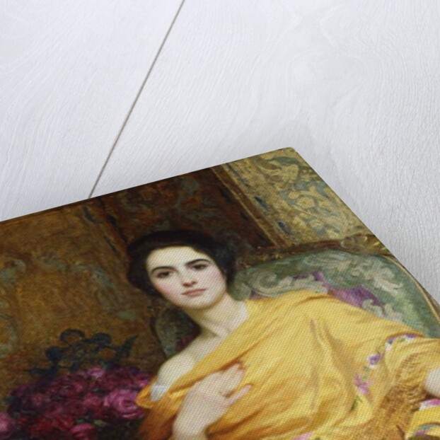 Portrait of Elsa, Daughter of William Hall by Frank Dicksee