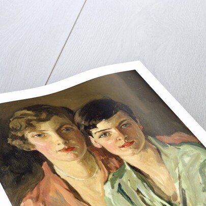 The Sisters, Joan and Marjory, 1927 by John Lavery