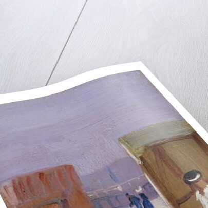 On the Beach by Albert Jnr. Ludovici