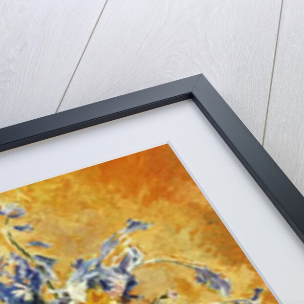 Bluebells and Narcissi in a Decorated Vase, by James Bolivar Manson