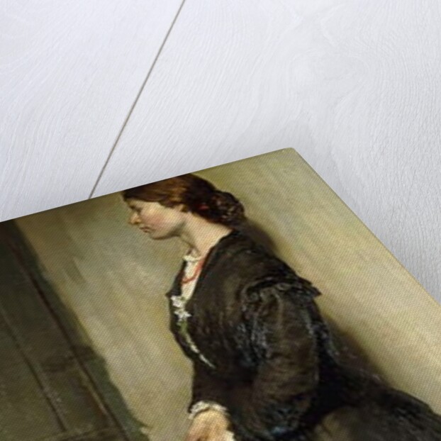 The Lady in Black, 1901 by William Orpen