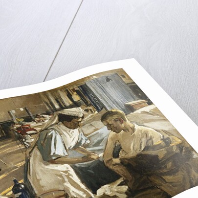 The First Wounded, London Hospital, 1914, 1914 by John Lavery