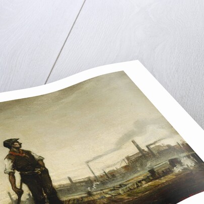 Allotments, East Ham by Christopher Richard Wynne Nevinson