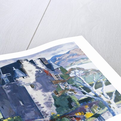 Barcaldine Castle, Argyll, c. 1928 by Francis Campbell Boileau Cadell