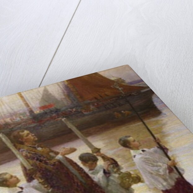 Rogation Day, Cornwall by William Holt Yates Titcomb