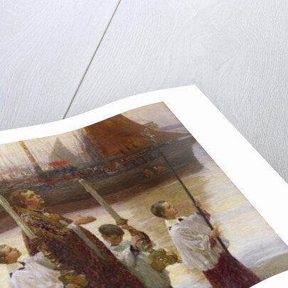 Rogation Day, Cornwall by William Holt Yates Titcomb