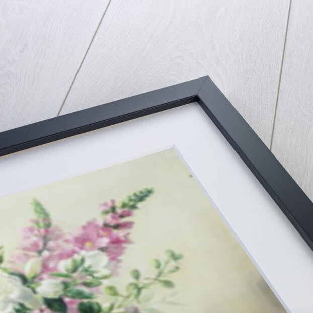 Flowers in a Glass Vase by Albert Williams