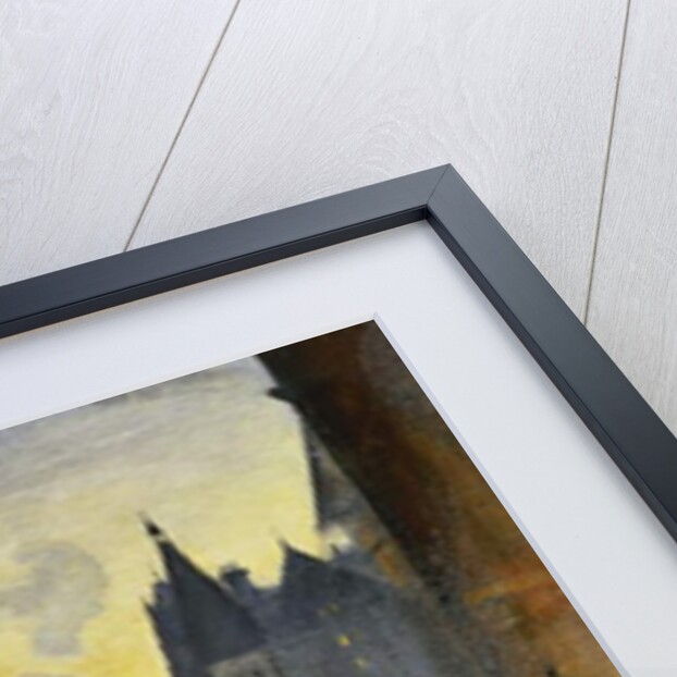 London Twilight from the Adelphi, by Christopher Richard Wynne Nevinson