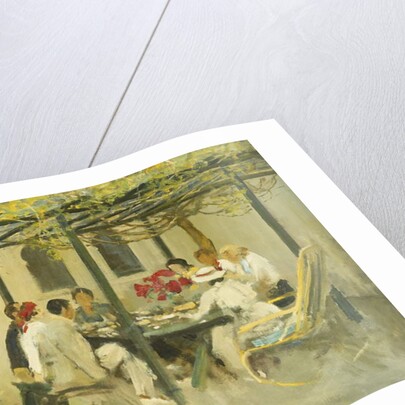 Tea at Palm Springs, 1938 by John Lavery