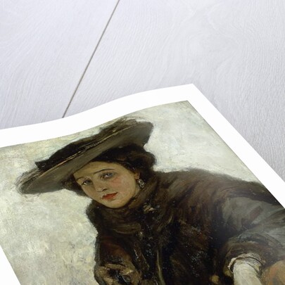 The Spanish Hat or Mrs. Gerard Chowne, by John Lavery