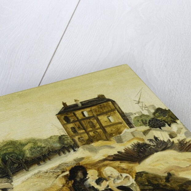 The Little Brown House, Passy, c.1928 by Christopher Wood