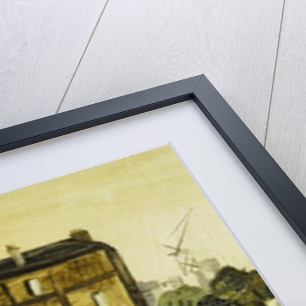 The Little Brown House, Passy, c.1928 by Christopher Wood