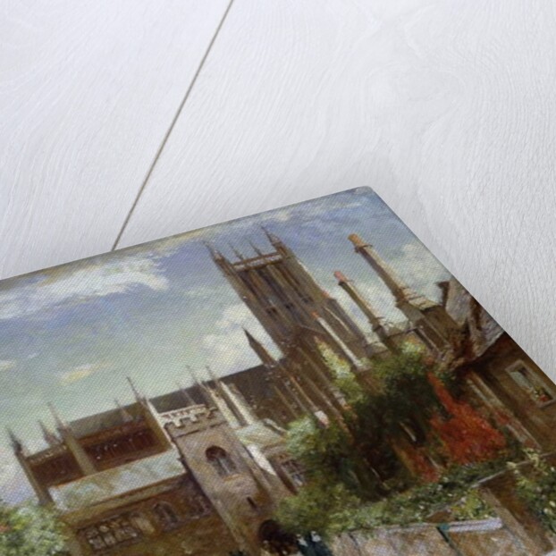 The Vicars' Close, Wells Cathedral, 1924 by David Murray