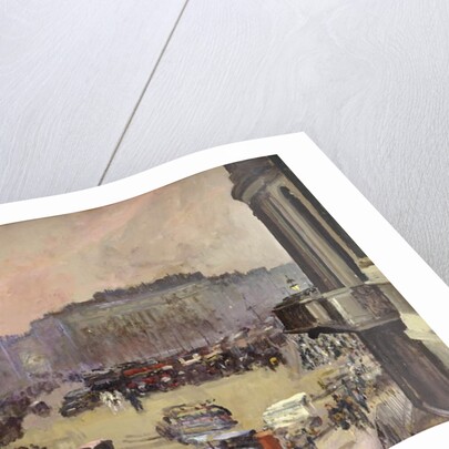 The Winter Sun, Hyde Park Corner, 1925 by John Lavery