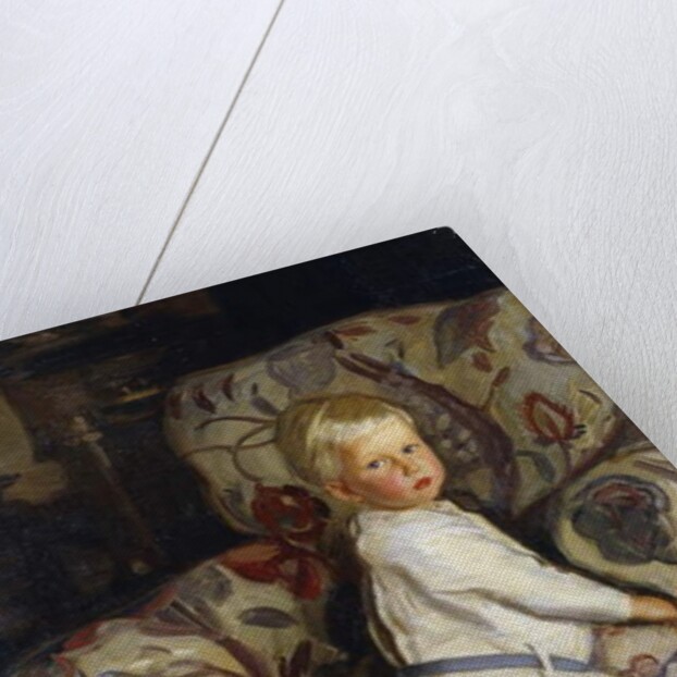 Young Boy in an Interior, 1913 by Harrington Mann