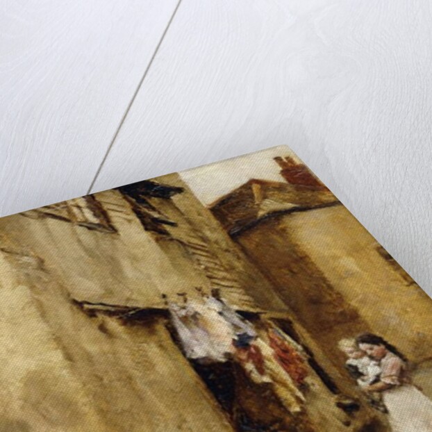 A Street in Newlyn by Walter Langley