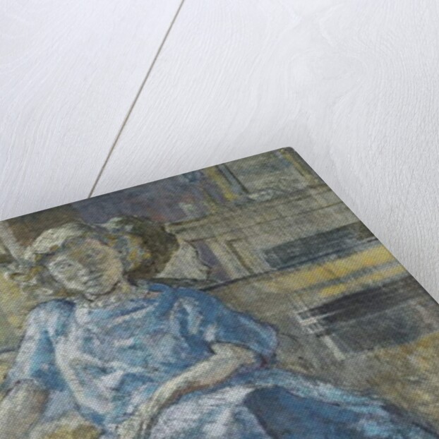 The Blue Dress by Therese Lessore