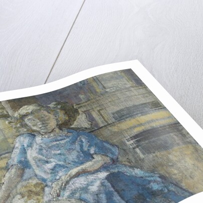 The Blue Dress by Therese Lessore