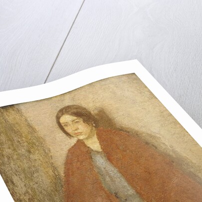 Young Woman in a Red Shawl, by Gwen John