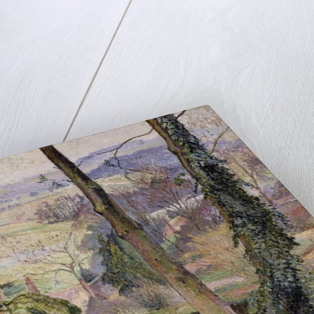 Frost and Mist, Summerleaze, East Knoyle, 1917 by Lucien Pissarro