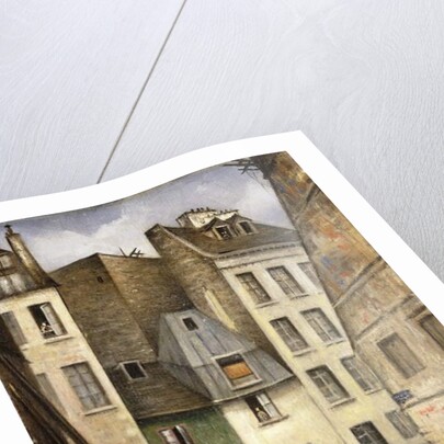 Rue St. Julien le Pauvre, Paris by Christopher Richard Wynne Nevinson