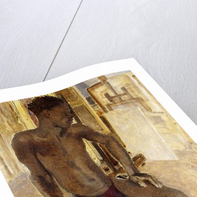 Negro Model in the Studio, 1936 by Glyn Warren Philpot