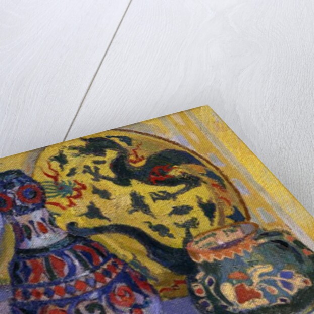 Still Life with Oriental Figures, 1913 by Spencer Frederick Gore