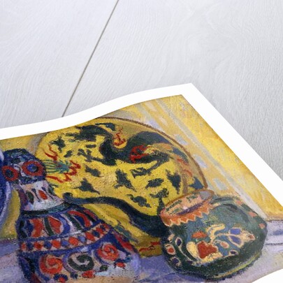 Still Life with Oriental Figures, 1913 by Spencer Frederick Gore