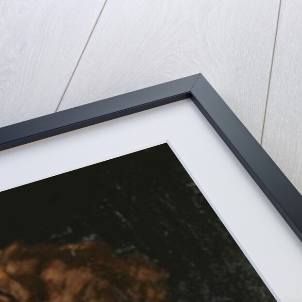 Portrait of Lady Evelyn Herbert, half length by William Orpen