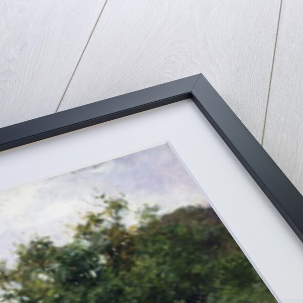 A Young Girl Standing Outside a Cottage Holding a Pail by Henry John Yeend King