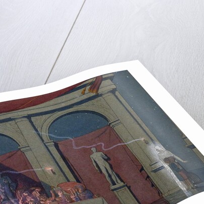 Tyltyl turns the Diamond in The Palace of Luxury, 1911 by Frederick Cayley Robinson