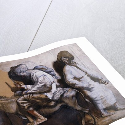 Noreddin Ali Leaving Cairo by William Orpen