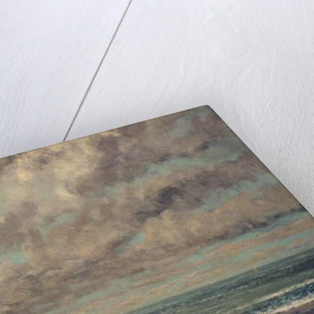 Marine - Les Equilleurs by Gustave Courbet