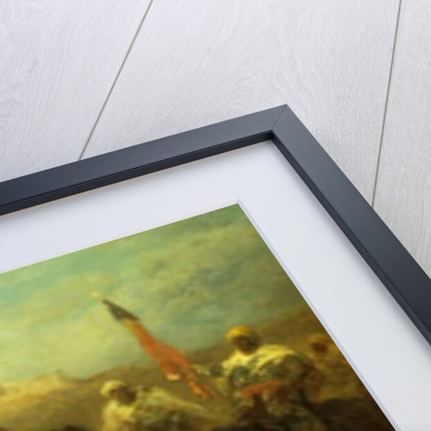 Arab Horsemen on the March by Adolf Schreyer