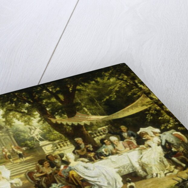 The Garden Party by Karl or Carl the Younger Schweninger