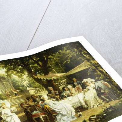 The Garden Party by Karl or Carl the Younger Schweninger