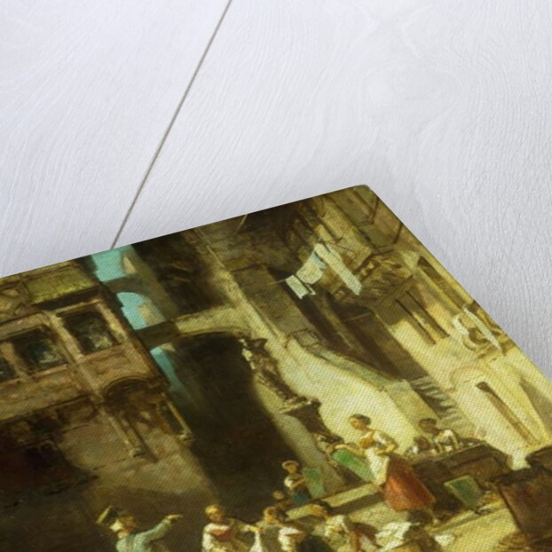 Laundry Women at the Well by Carl Spitzweg