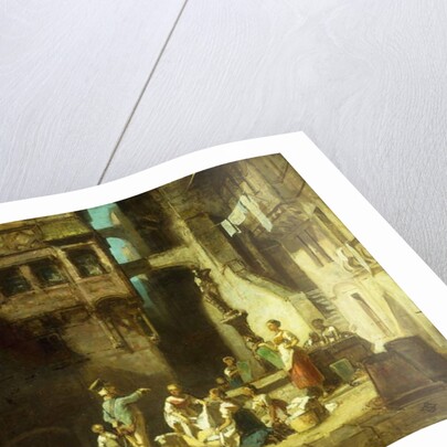 Laundry Women at the Well by Carl Spitzweg