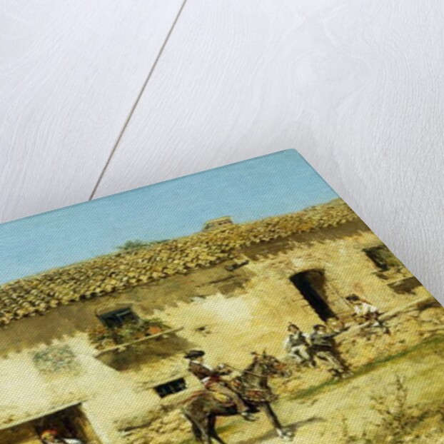 A Spanish Farm by Jose Benlliure y Gil