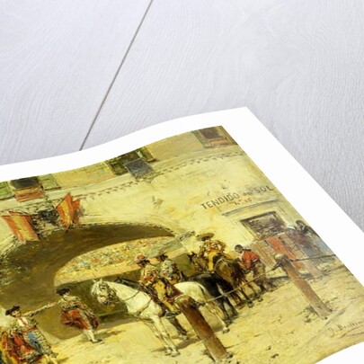 Entering the Arena, by Jose Benlliure y Gil