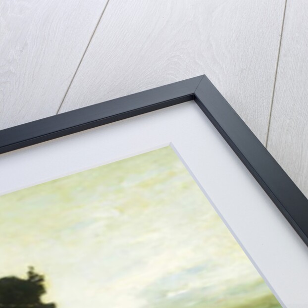 A Lady Seated on a Veranda by Francesco Miralles Galaup