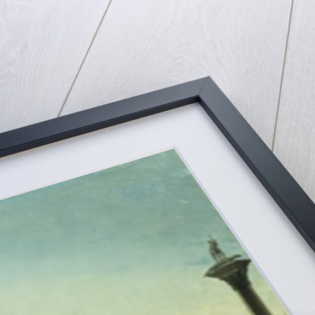 Piazza San Marco at Night by Friedrich Nerly