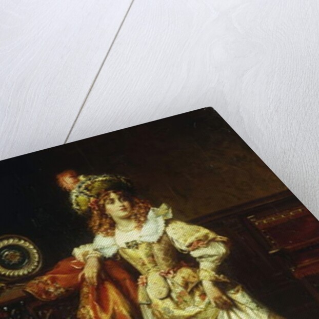 Waiting for the Escort by Cesare-Auguste Detti