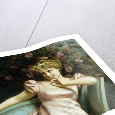 A Young Beauty by Vittorio Reggianini