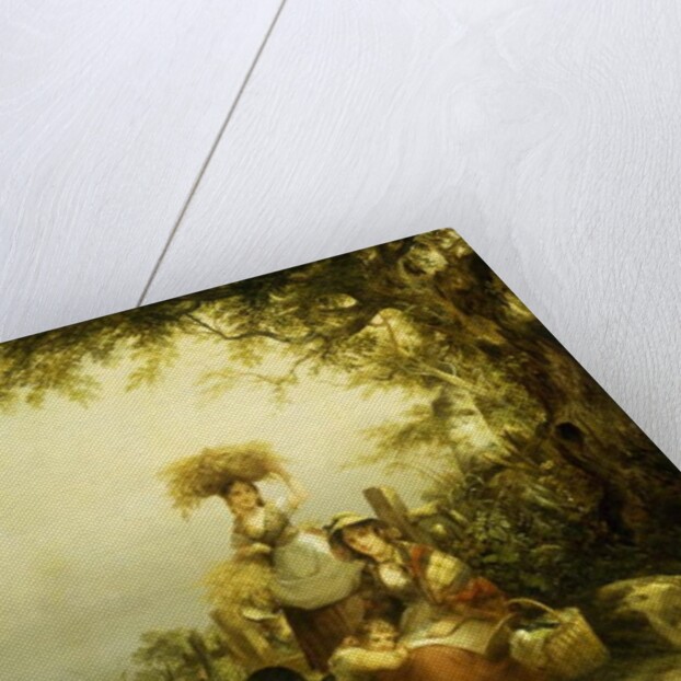 The Gleaners - Shirley, Hants, by William Snr. Shayer